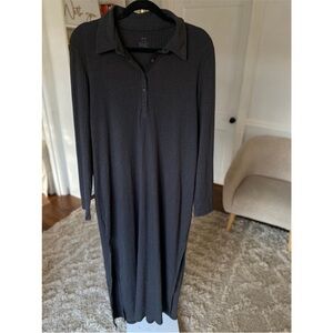 Elegant Black Maxi Dress